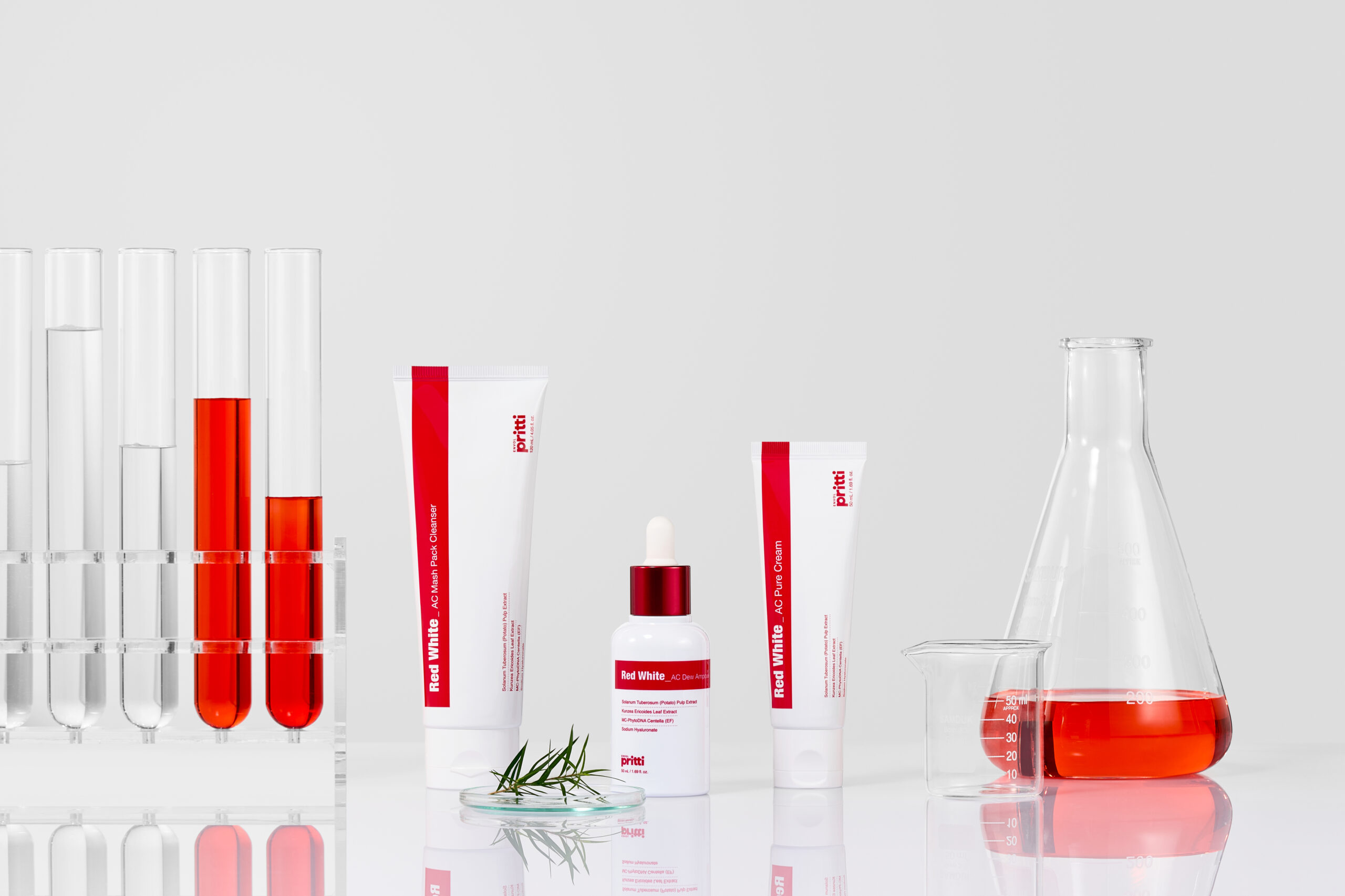 ENVOL pritti Red White AC Dew Ampoule（美容液）